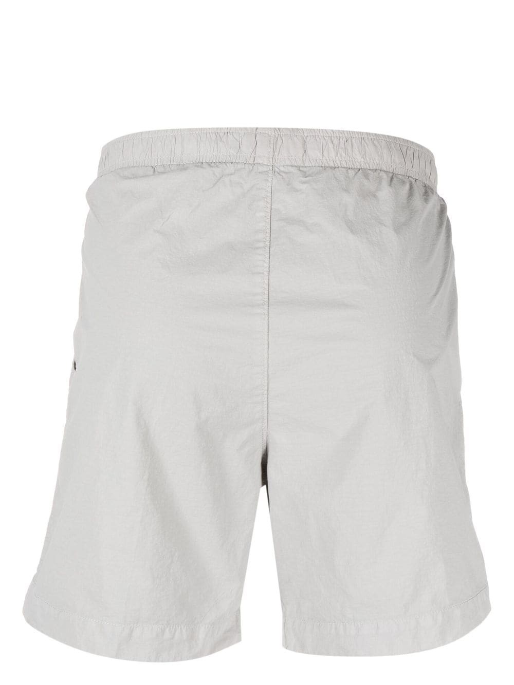 logo-patch elasticated-waist shorts - 2