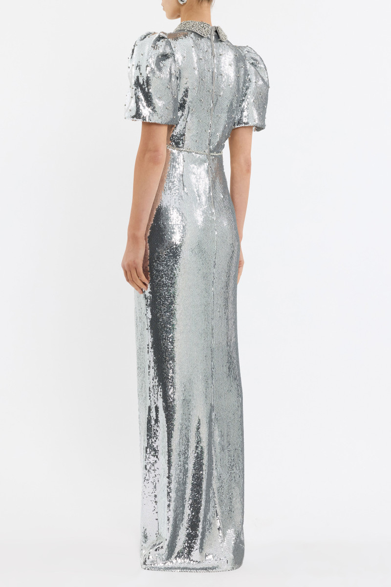 Olympia Short Sleeve Gown 4