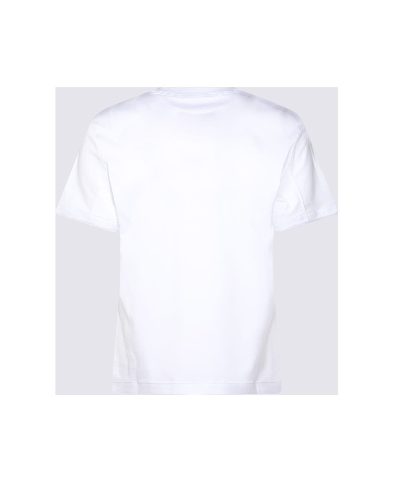 White Cotton T-shirt - 2