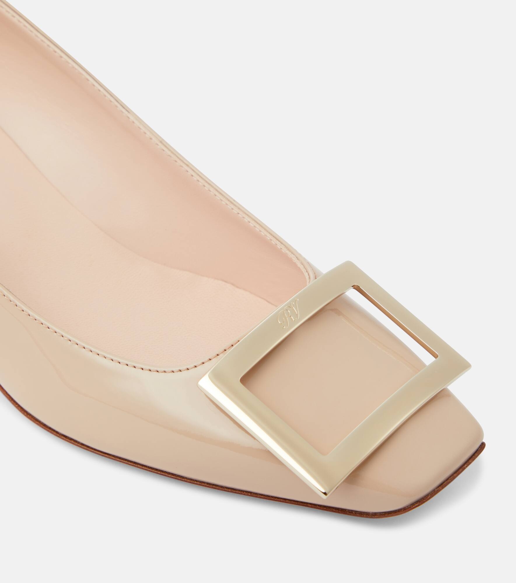 Trompette 45 patent leather pumps - 6