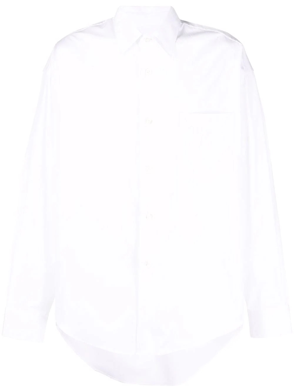 Shirt With Ami Satin Label - 1