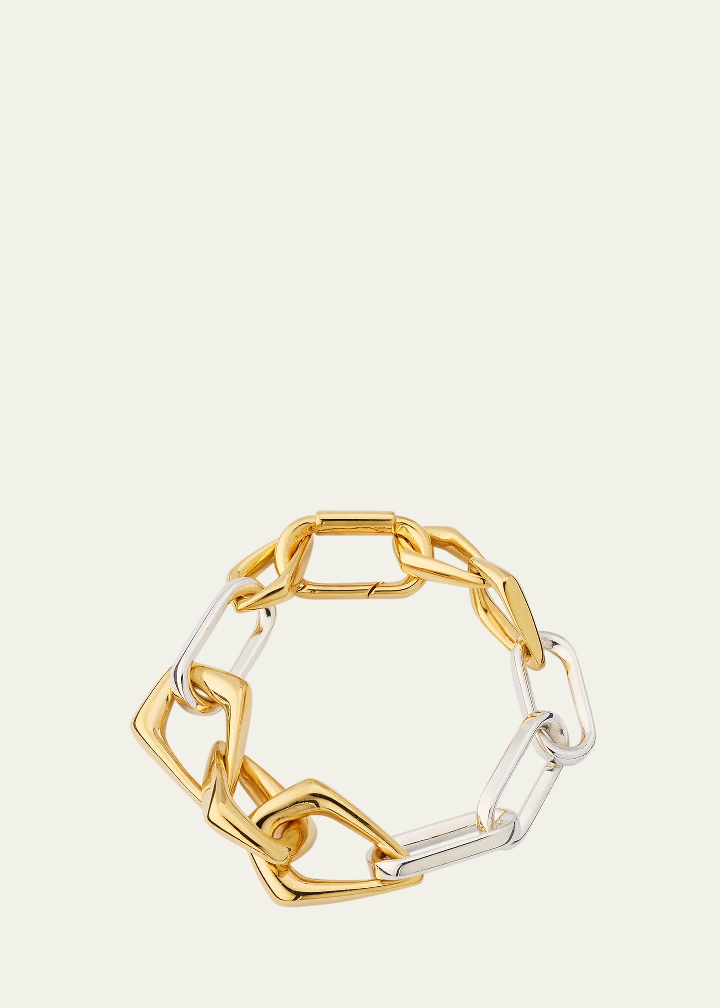 Two-Tone Chain Bracelet - 1