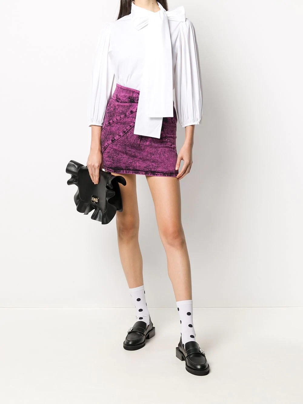 Rock Ruffles clutch - 2