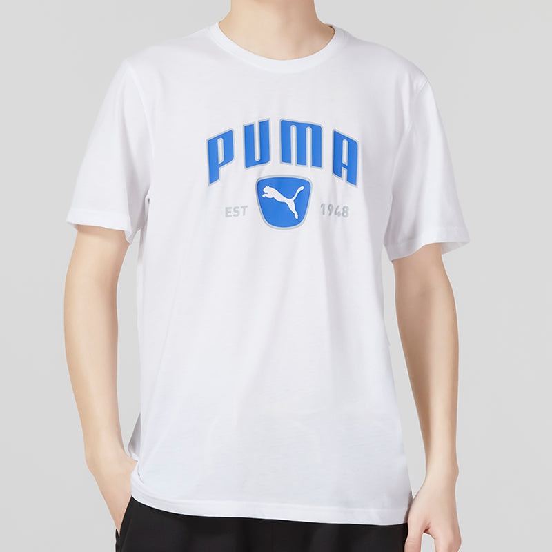 PUMA Performance Training Graphic Tee 'White' 523743-02 - 3