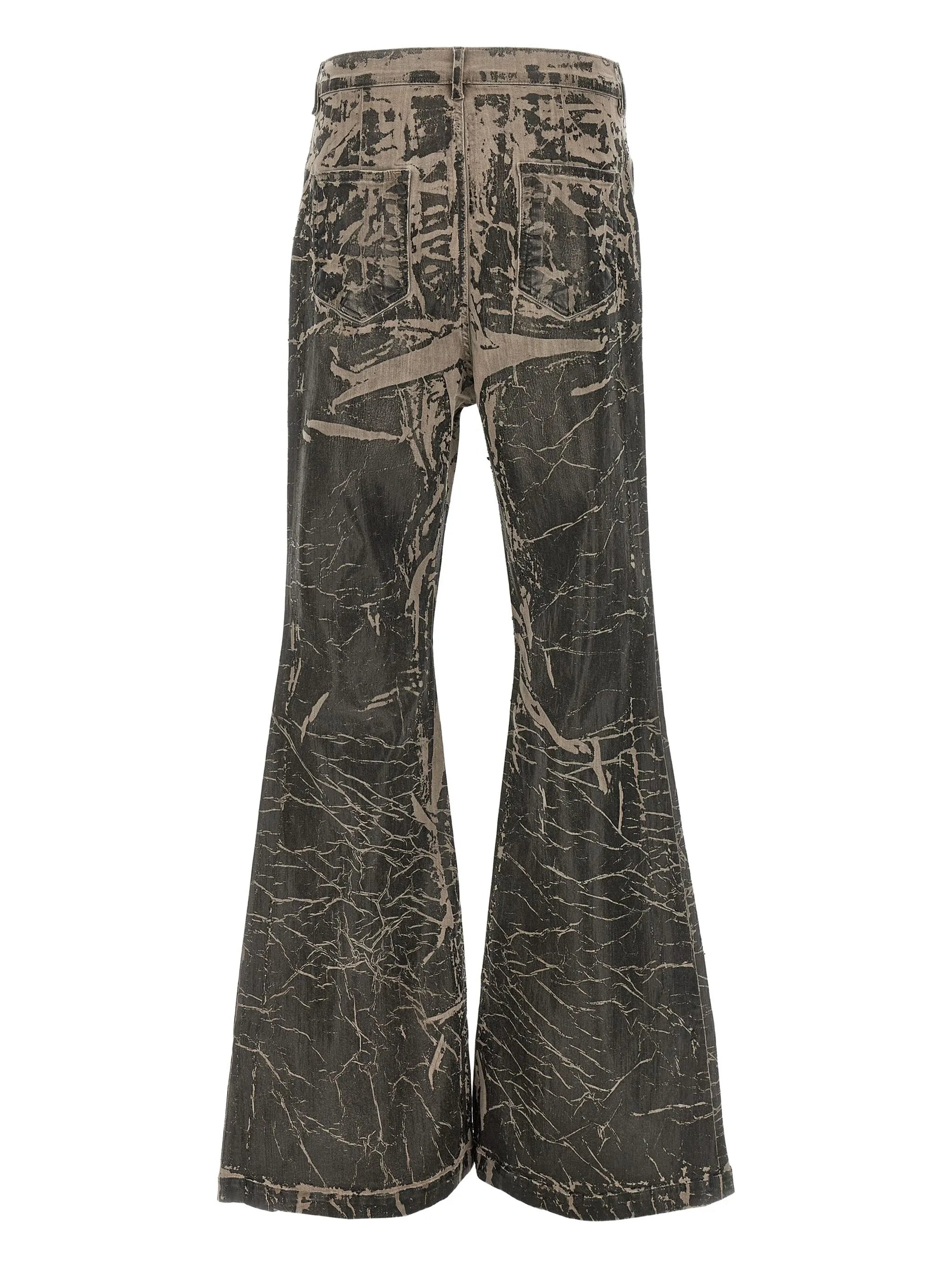 Rick Owens Drkshdw Buttoned Bootcut Jeans - 3