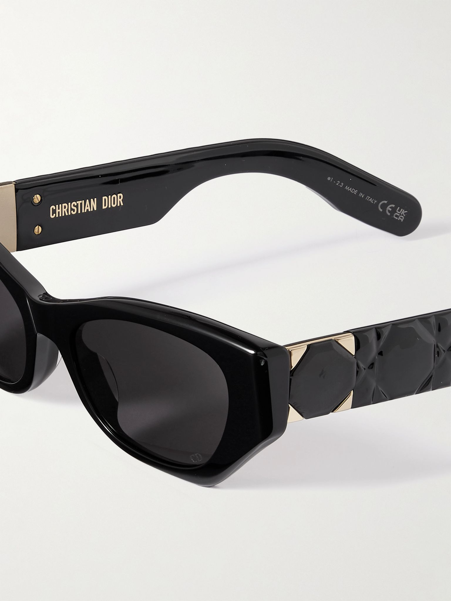 Lady 95.22 B1I cat-eye acetate sunglasses Black - 4
