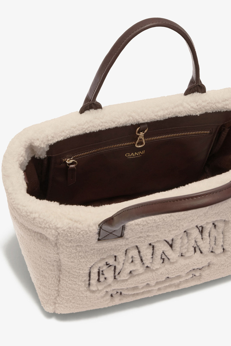 SHEARLING SMALL TOTE 3