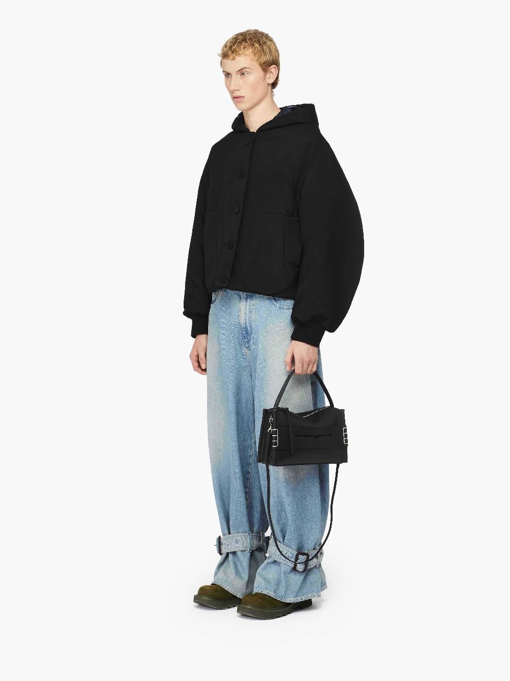HOODED BLOUSON JACKET - 4
