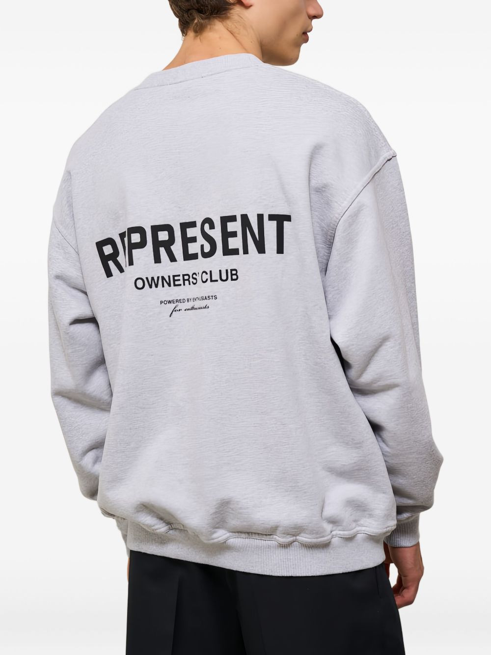 logo long-sleeved sweatshirt - 4
