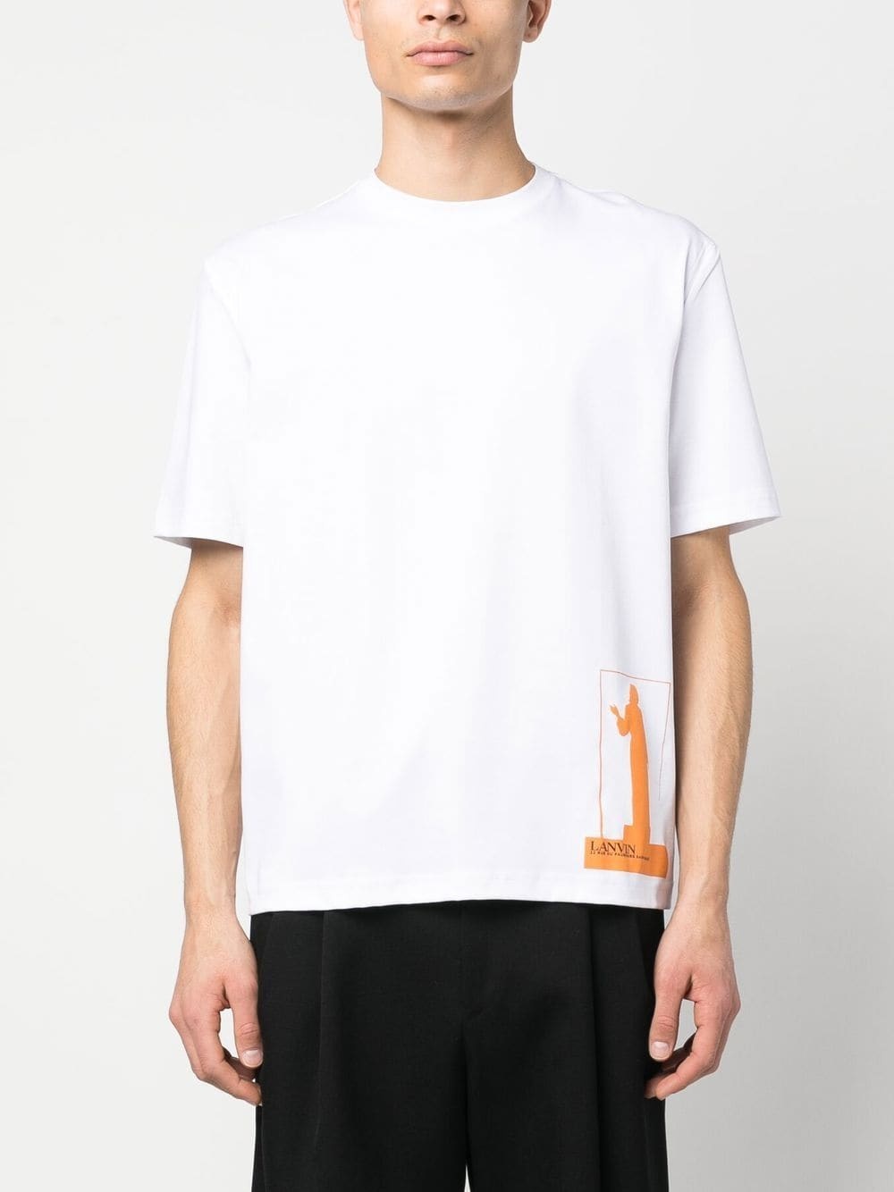 archive-print T-shirt - 3