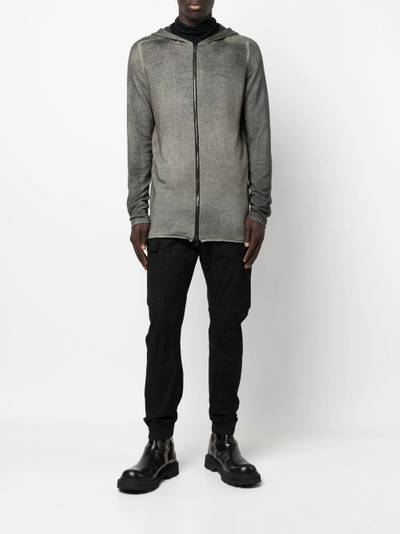 Avant Toi long-sleeve zip-up hoodie outlook