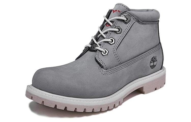 (WMNS) Timberland Nellie Waterproof Chukka Boots 'Grey' A28HT - 3
