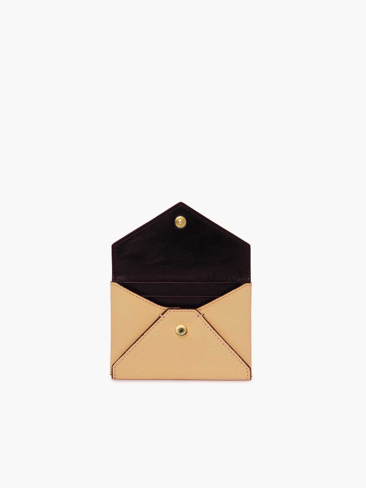 ENVELOPE CARD HOLDER IN GRAINED LEATHER - 3