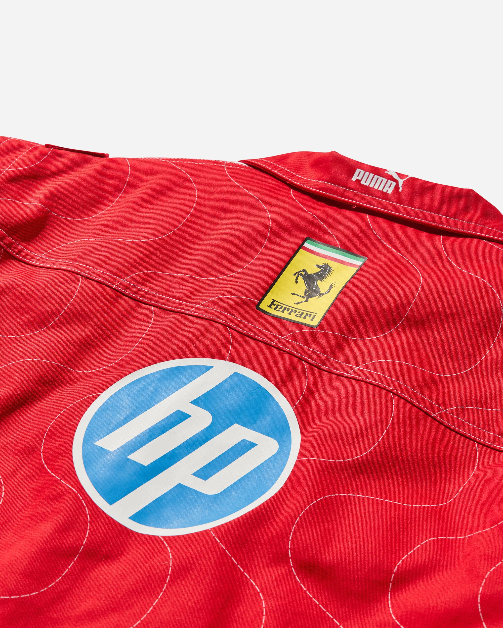 Men's Scuderia Ferrari HP Team Monza Racing Jacket Rosso Corsa - 3