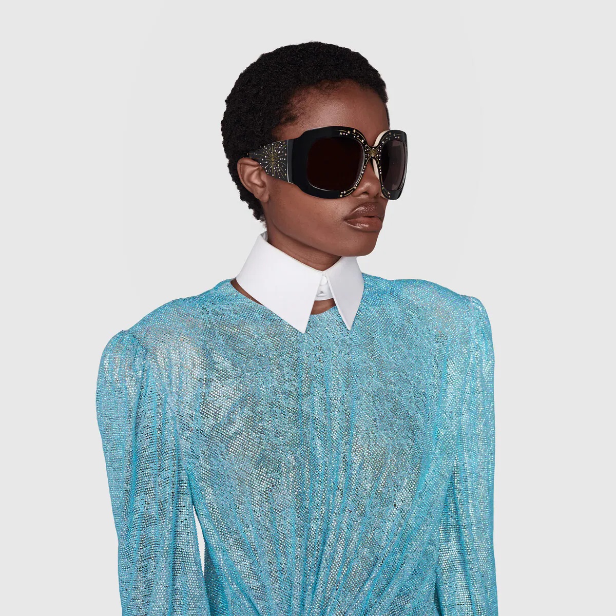 Oversize square-frame sunglasses - 3