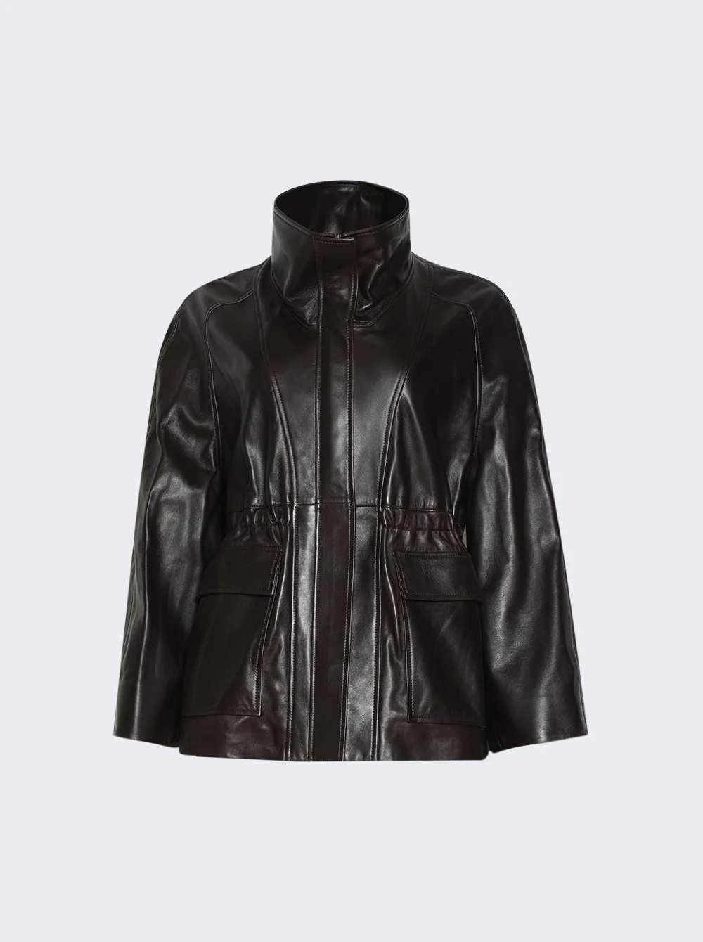 Quai Leather Dark Brown - 1