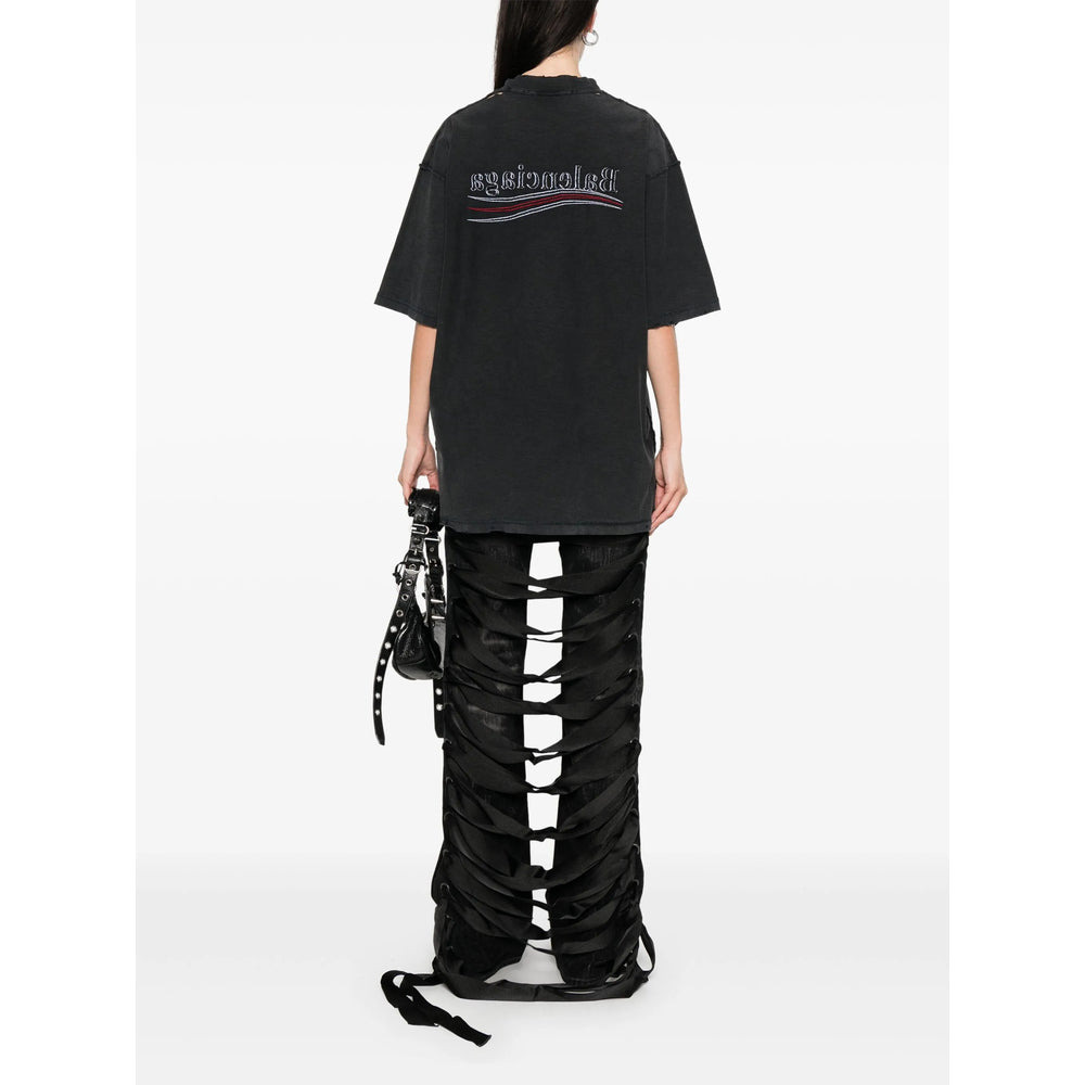 Balenciaga Black Denim - Straight-Leg Jeans Women - 2