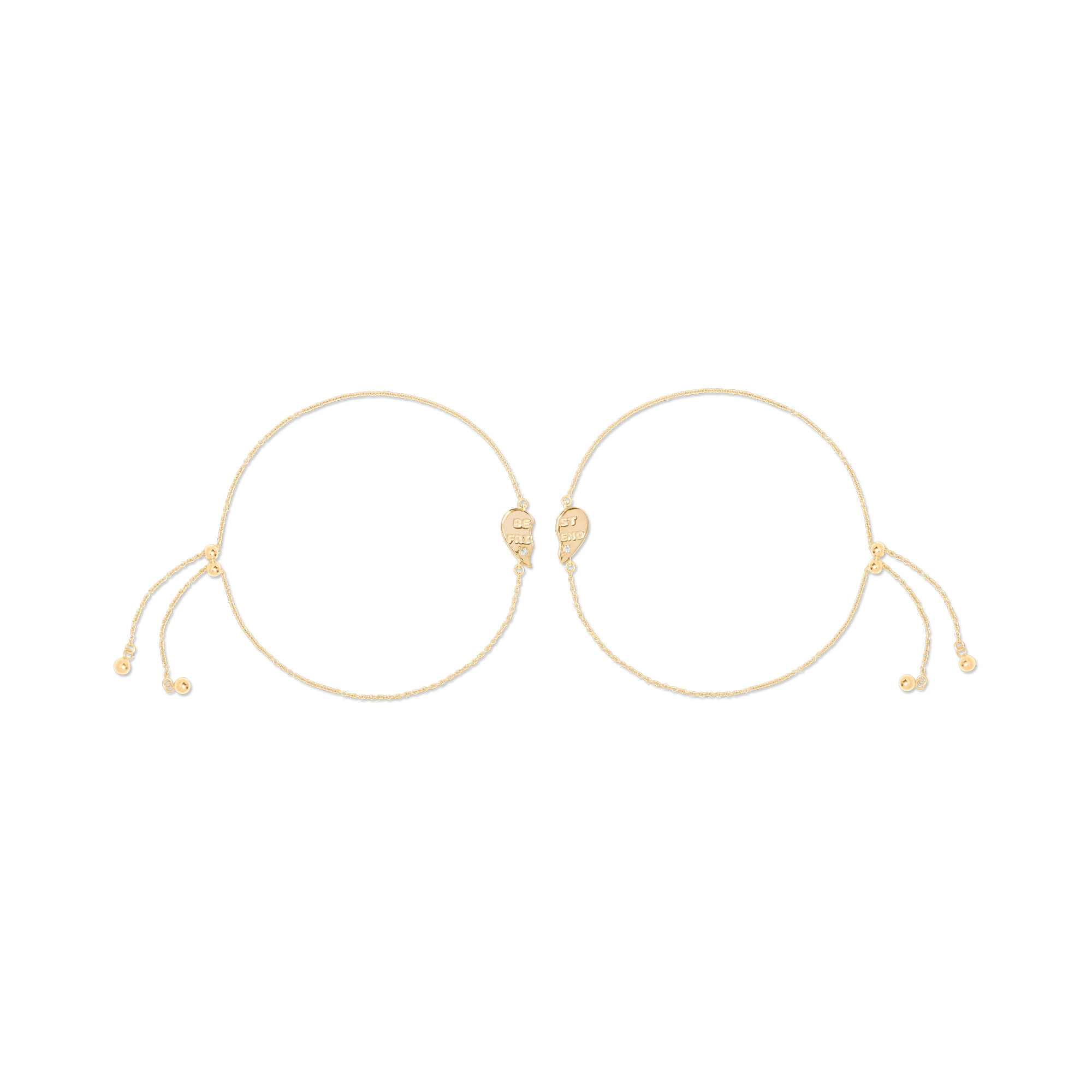 Gold Bestie Bracelets - 3
