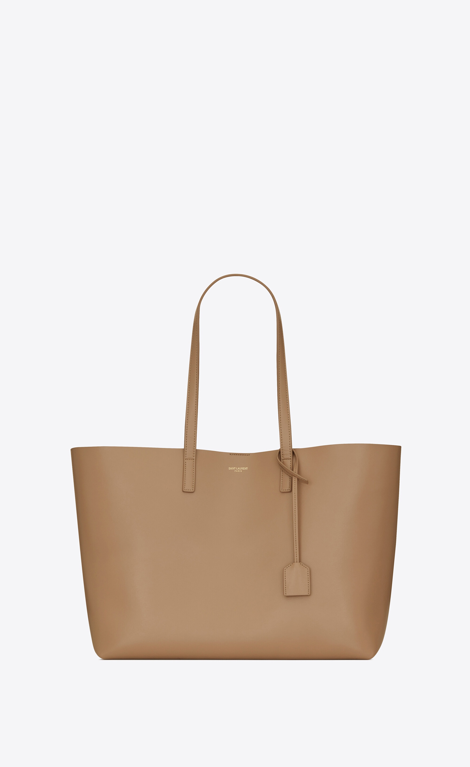 shopping bag saint laurent e/w in supple leather - 1