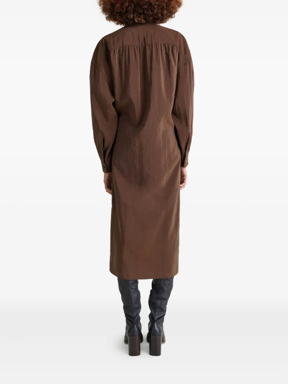 LEMAIRE - Women Straight Collar Straight Collar Twisted Dress - 2