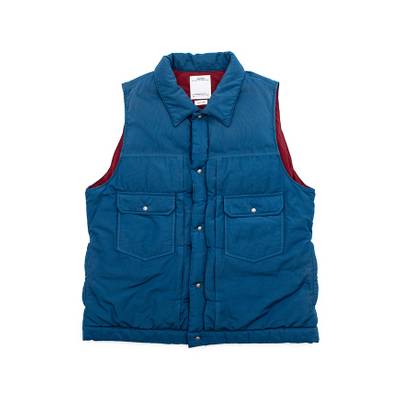 visvim 101 DOWN VEST (OVERDYE) BLUE outlook