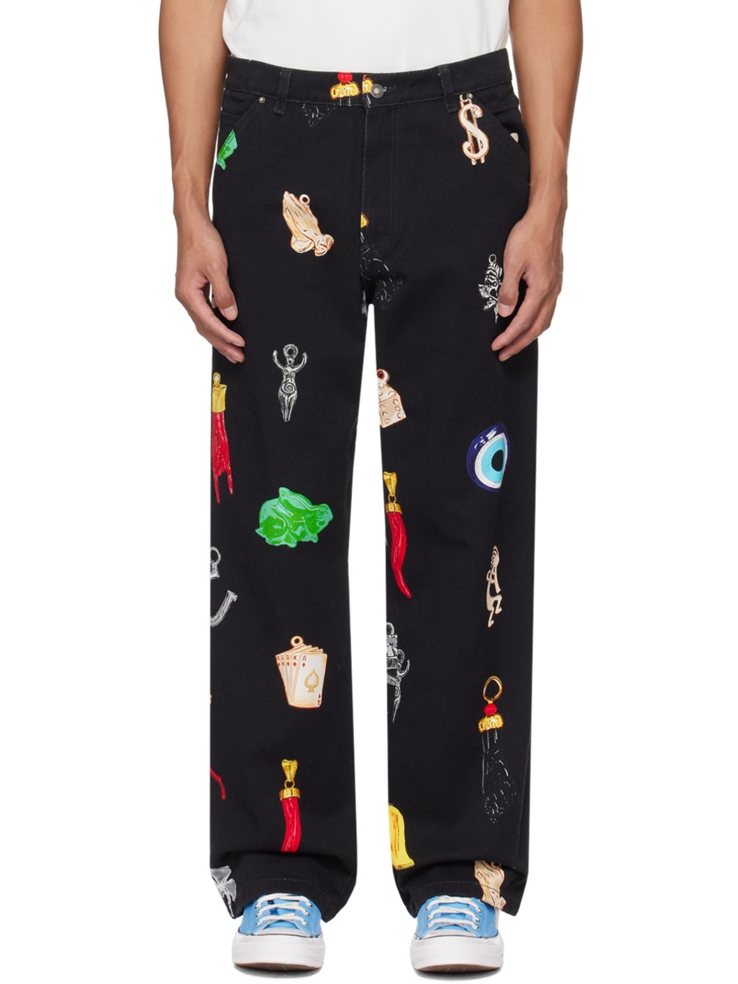 Black Charm Jeans - 1
