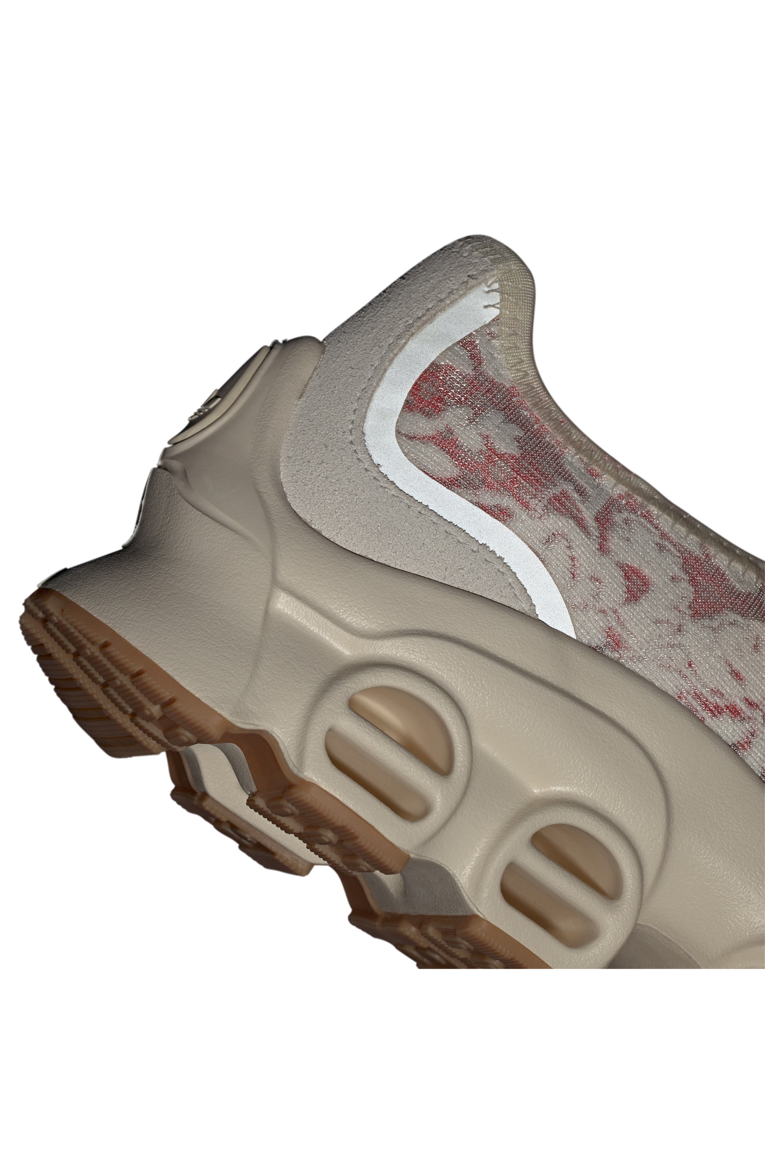 adidas x Liberty London Adifom Megajane Sneaker in White/Cream White/scarlet at Nordstrom - 7
