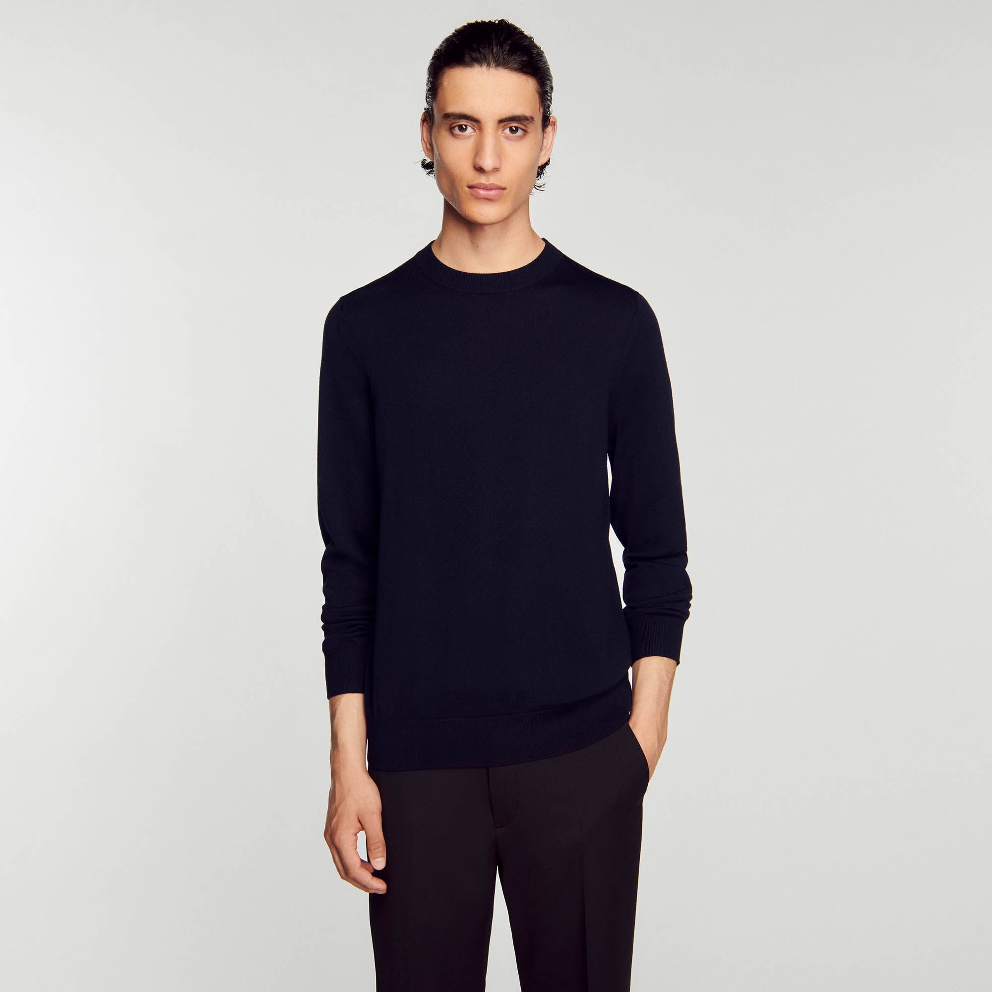 KNITTED MERINO SWEATER - 5