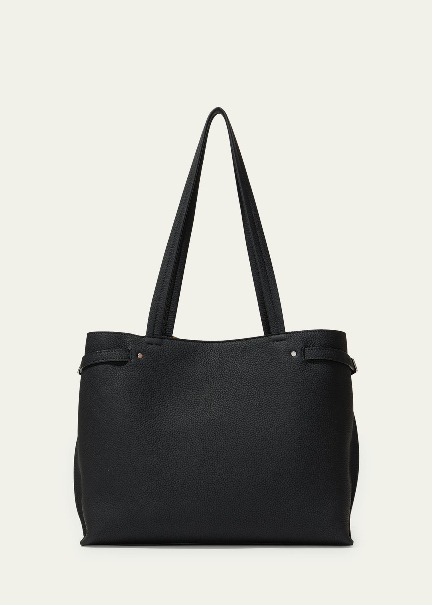 Day Pebbled Calfskin Leather Tote Bag - 2