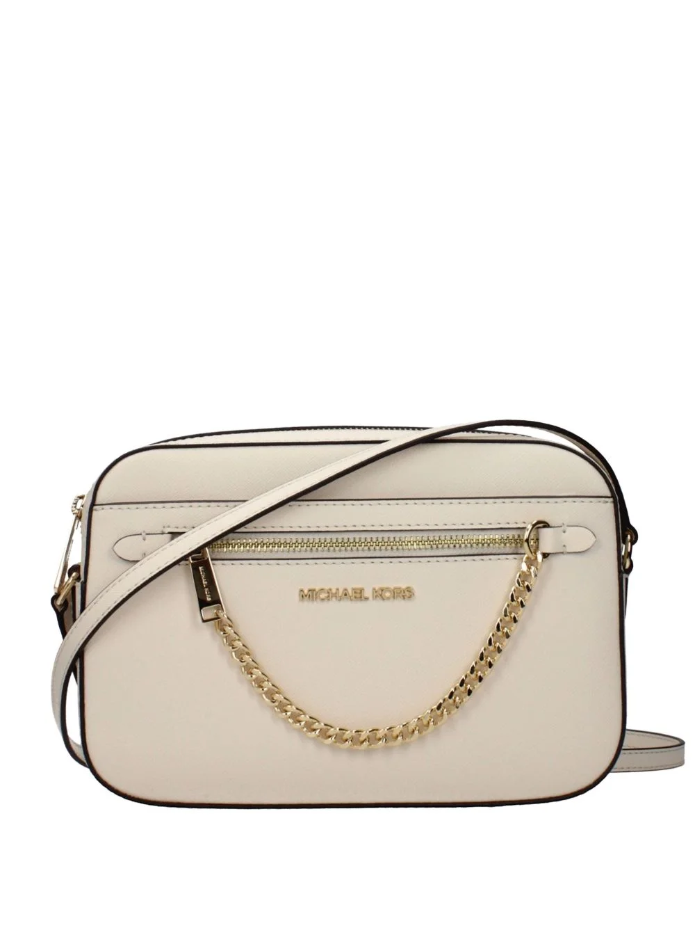 large Jet Set saffiano leather crossbody bag - 1
