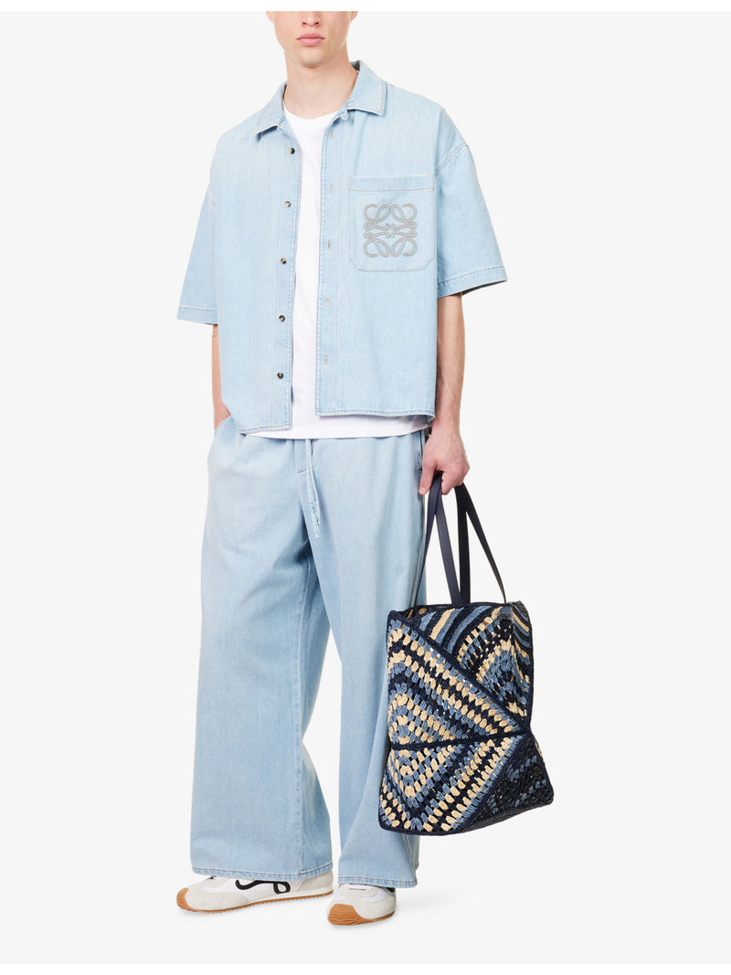 Loewe Loewe x Paula's Ibiza Drawstring Denim Trousers outlook