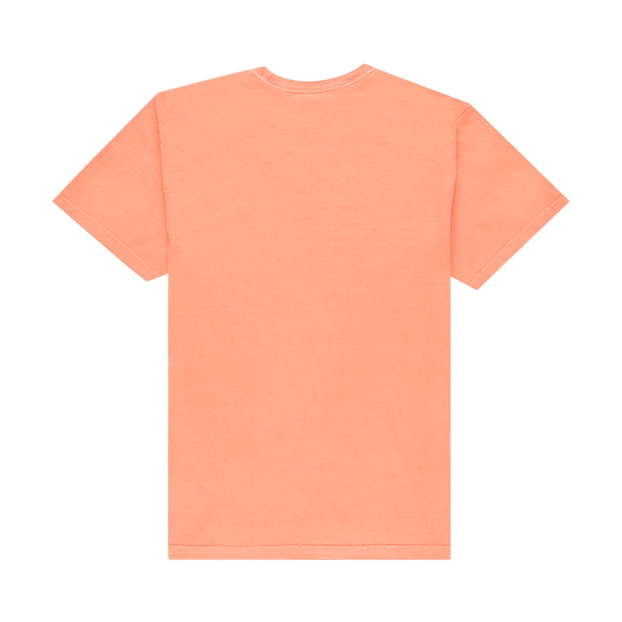 Stussy Basic Logo Pig. Dyed Tee 'Neon Orange' - 2