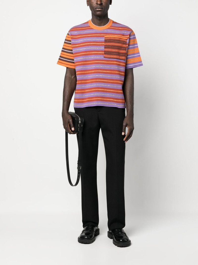 JACQUEMUS stripe-print T-shirt outlook