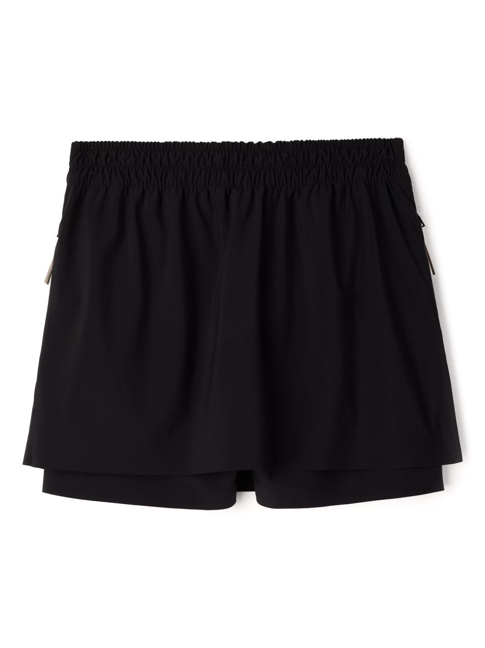 elastic mini skort - 2