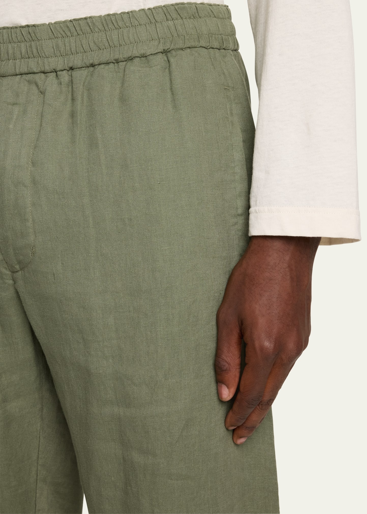 Men's Easy Linen Trousers - 4