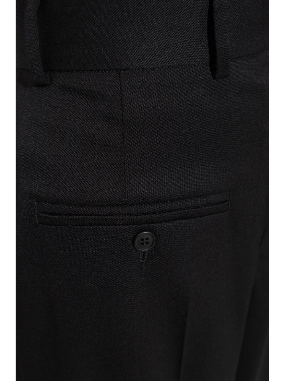 single-stitch logo tailored trousers - 5