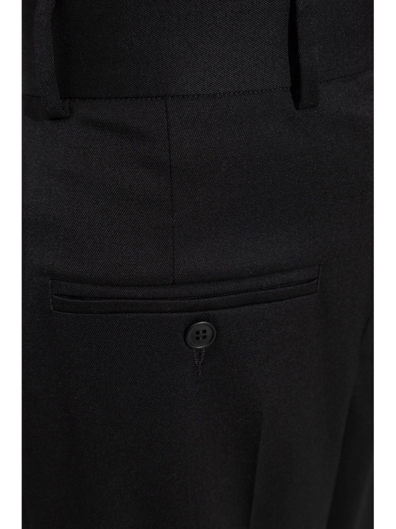 single-stitch logo tailored trousers 5