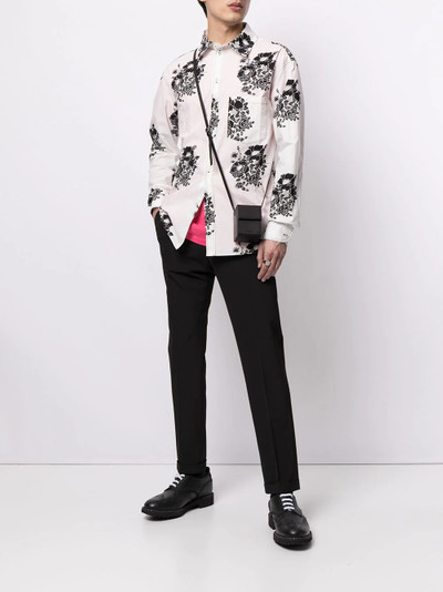 N°21 floral-print long-sleeve shirt outlook