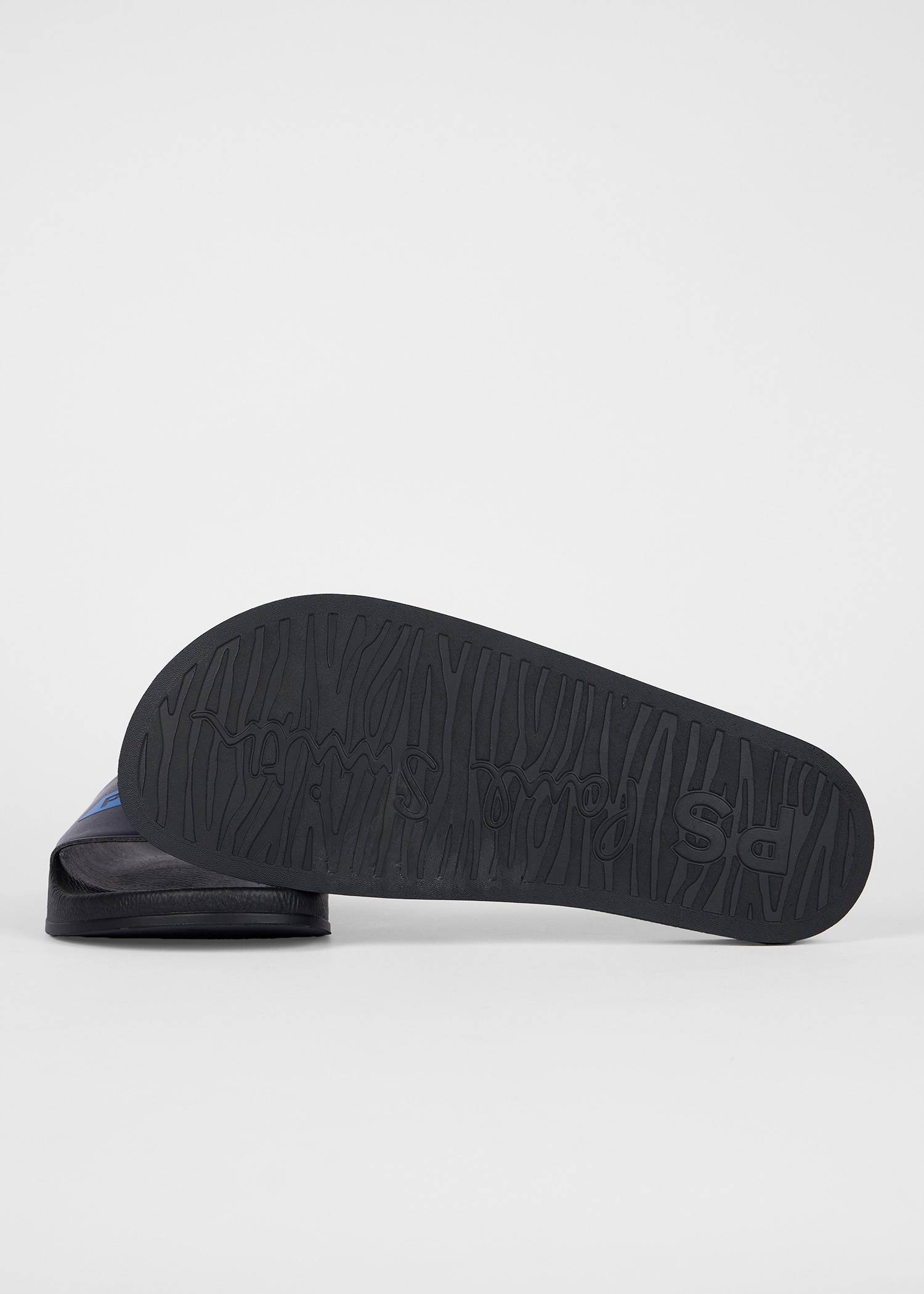 Dark Navy Tilt Logo 'Nyro' Slides - 2