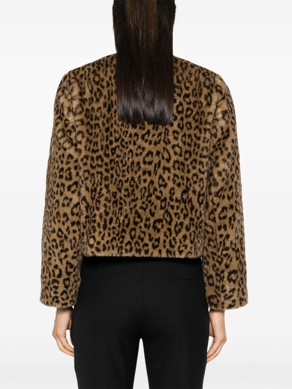 leopard-print jacket - 4