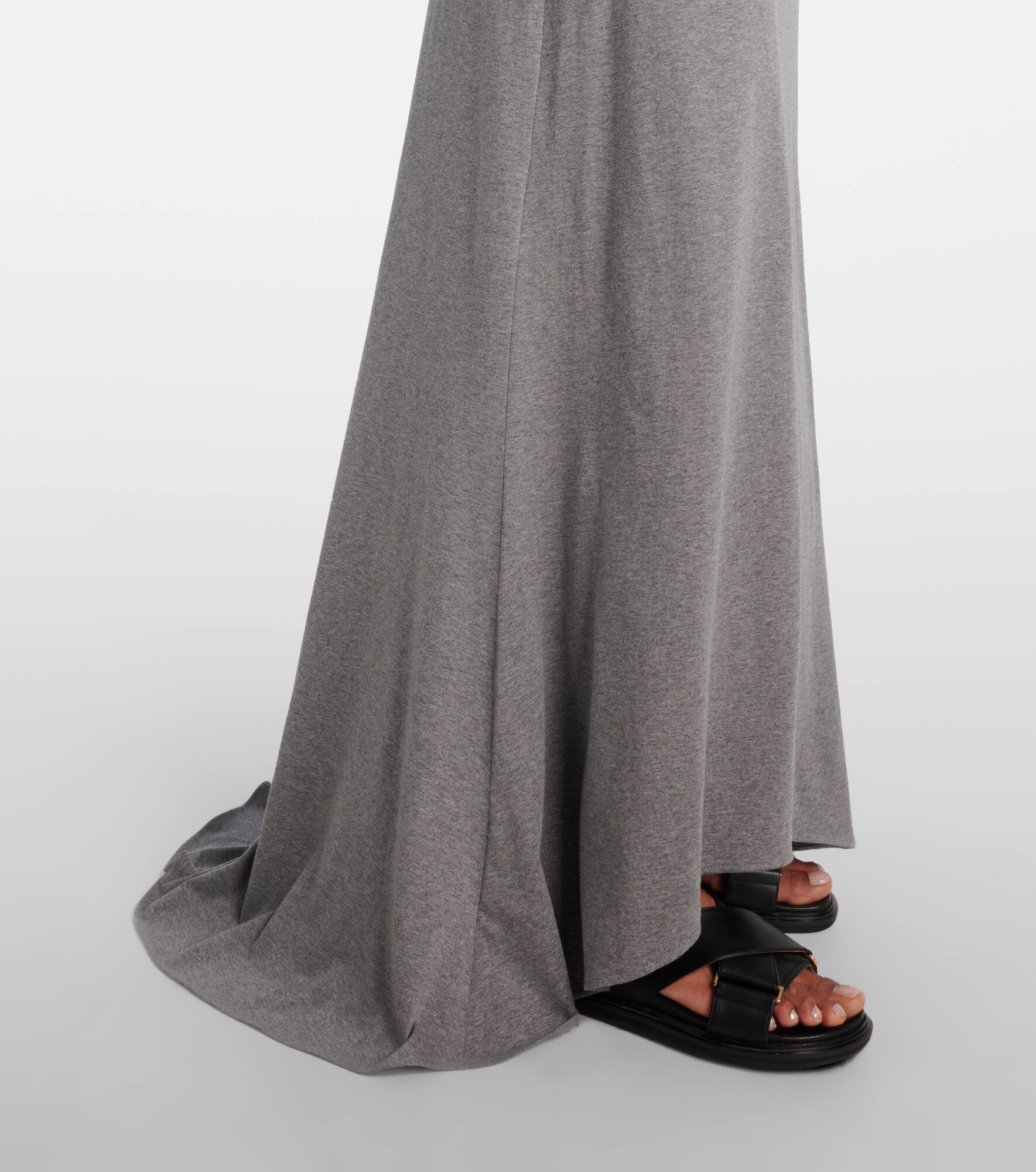 Cotton maxi skirt - 5
