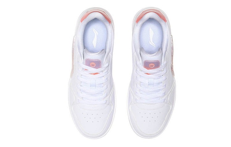 Li-Ning (WMNS) Li-Ning Classic Casual Sneakers 'White Purple' AGCP362-1 outlook