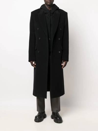 BALENCIAGA Classic double-breasted coat outlook