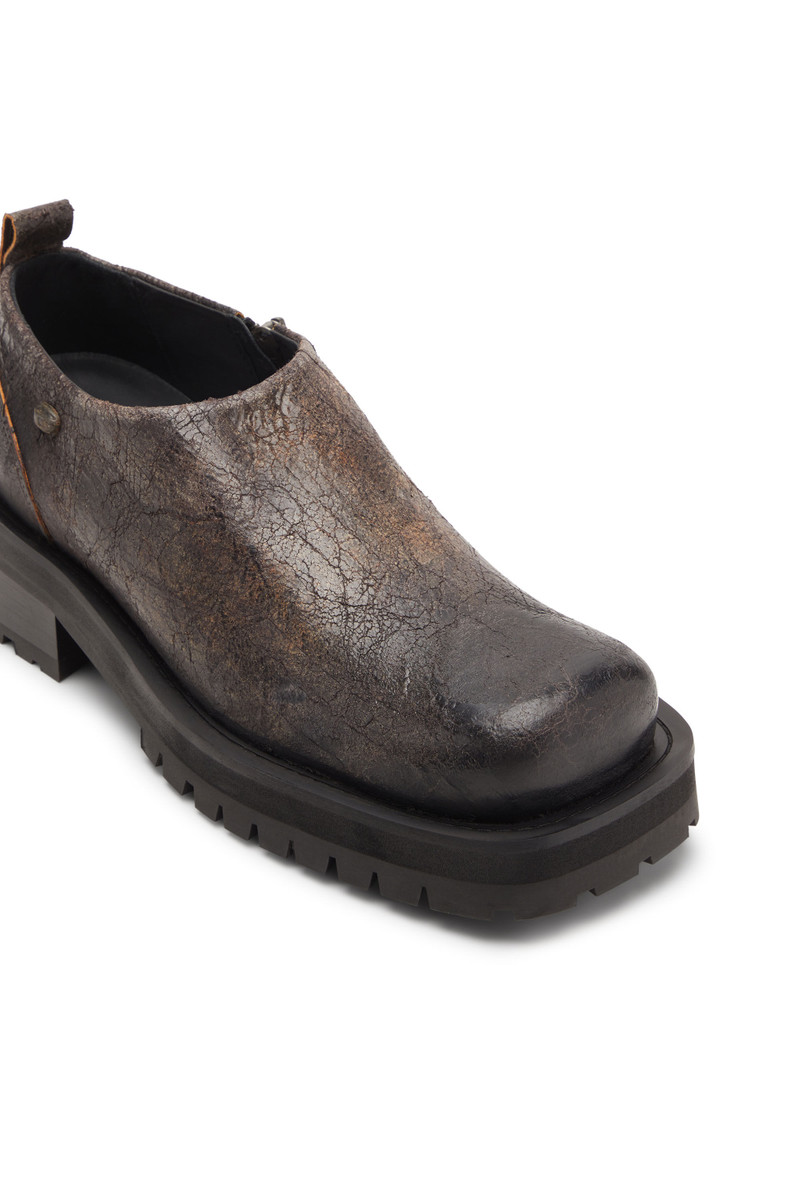 D-Texan zip-detail derby 신발 6