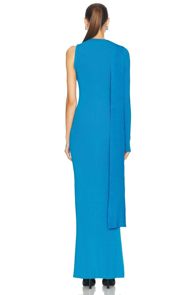 David Koma Asymmetric Cut One Sleeve Dress outlook