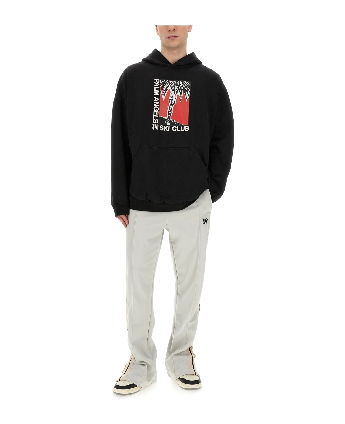 Palm Ski Club Print Sweatshirt - 4