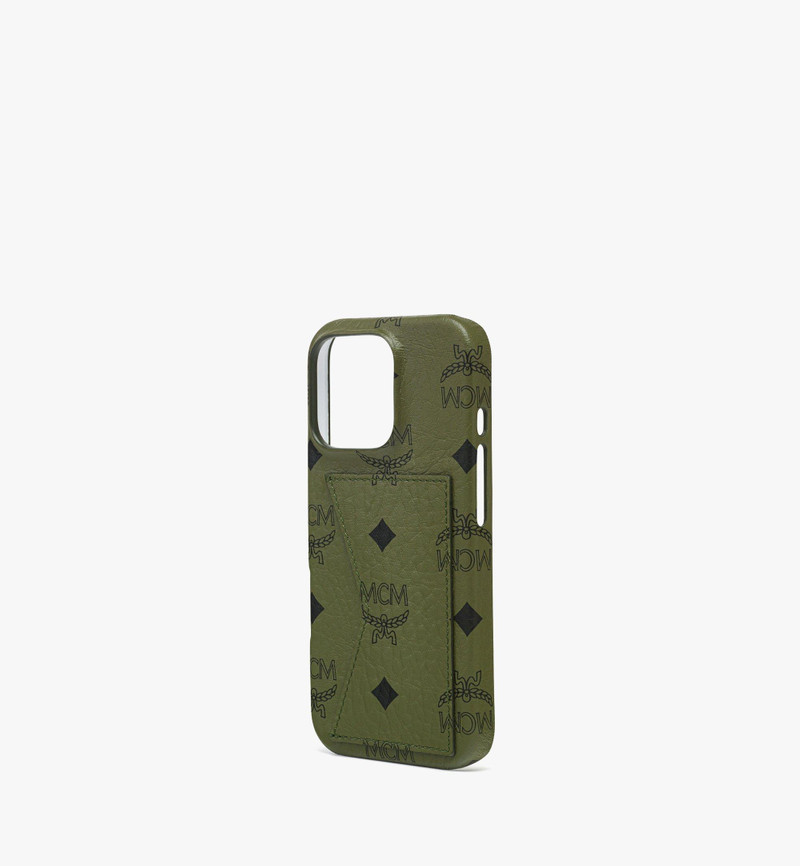 MCM iPhone 16 Pro Case in Visetos outlook