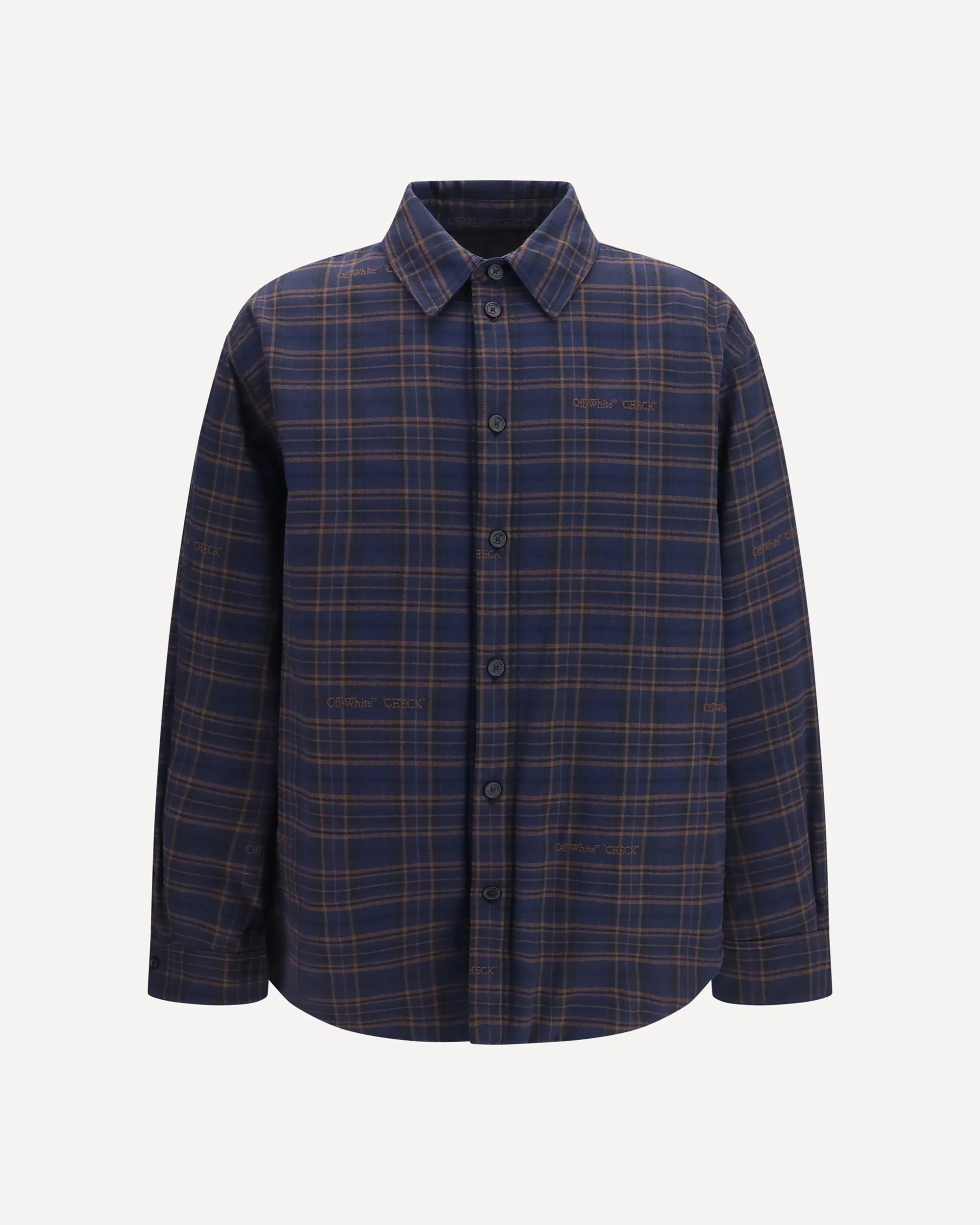 Oversized padded flannel Shirt - 1
