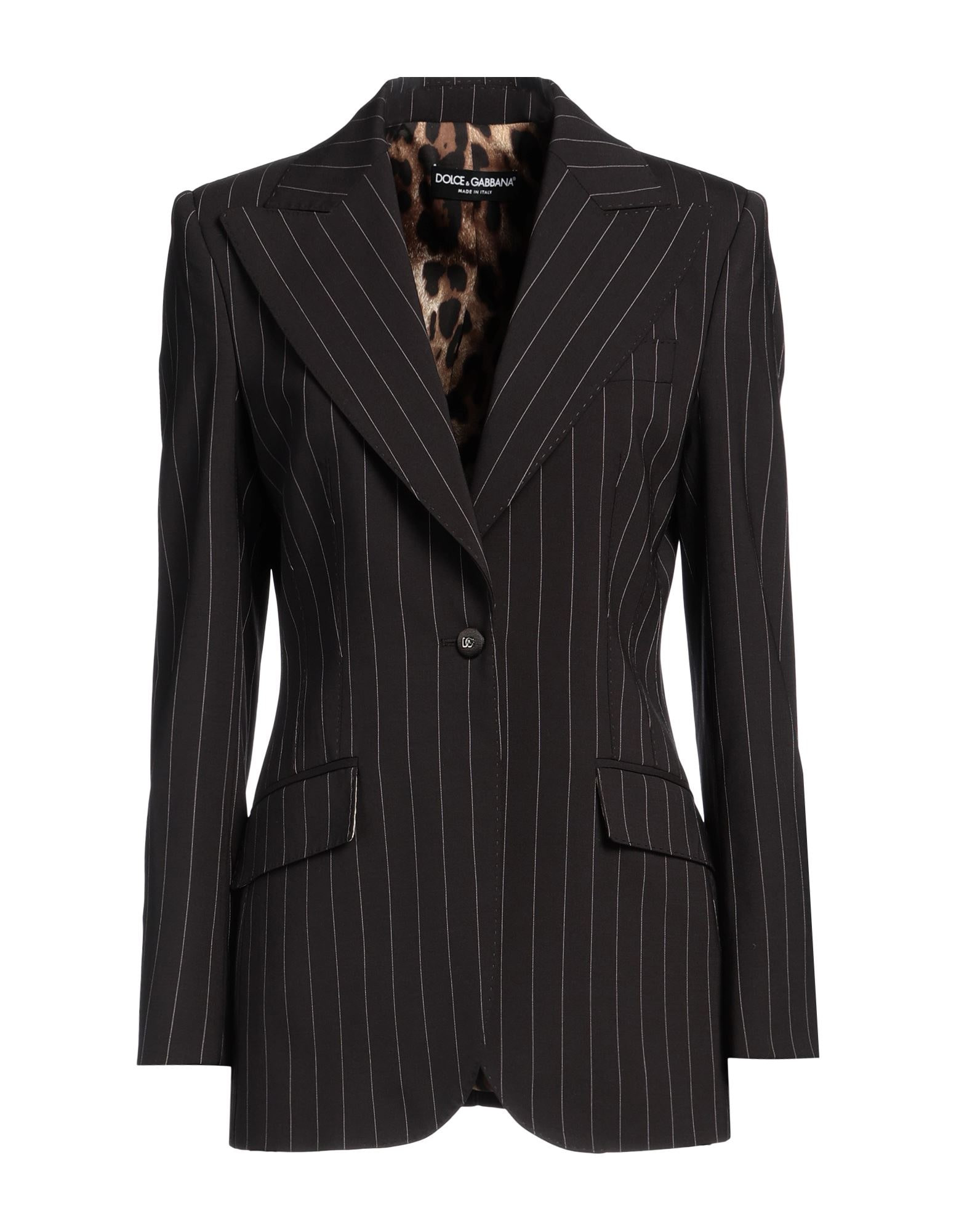 Dark brown Women's Blazer - 1