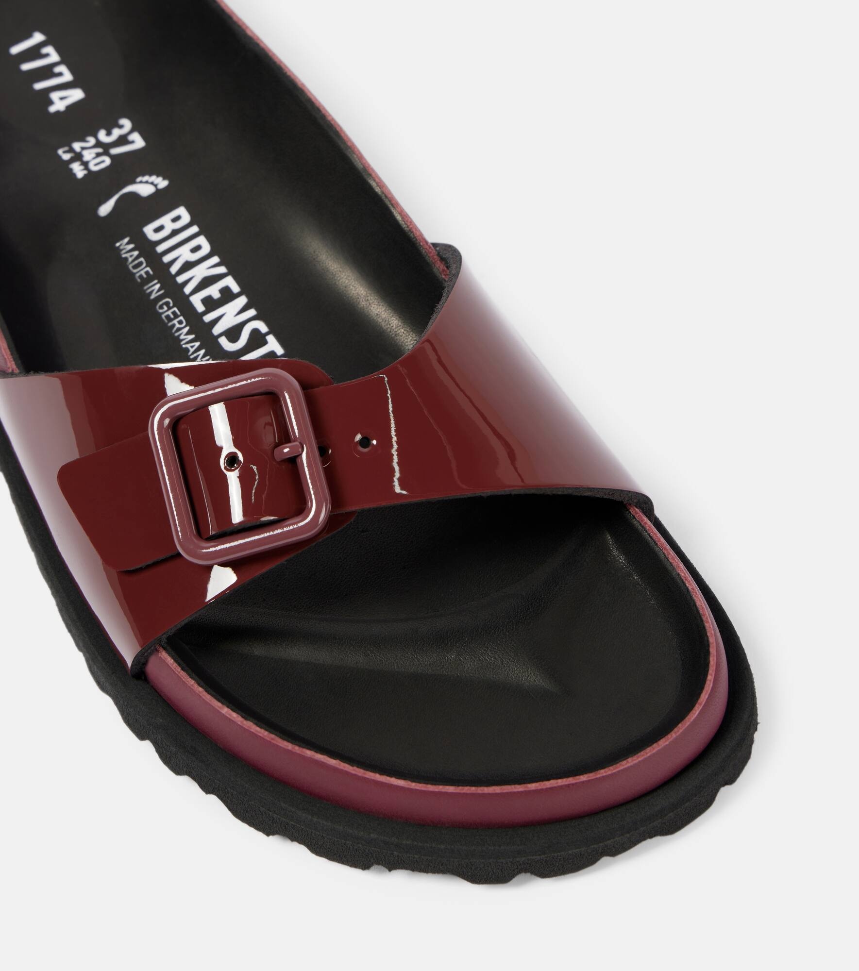 Madrid patent leather slides - 5